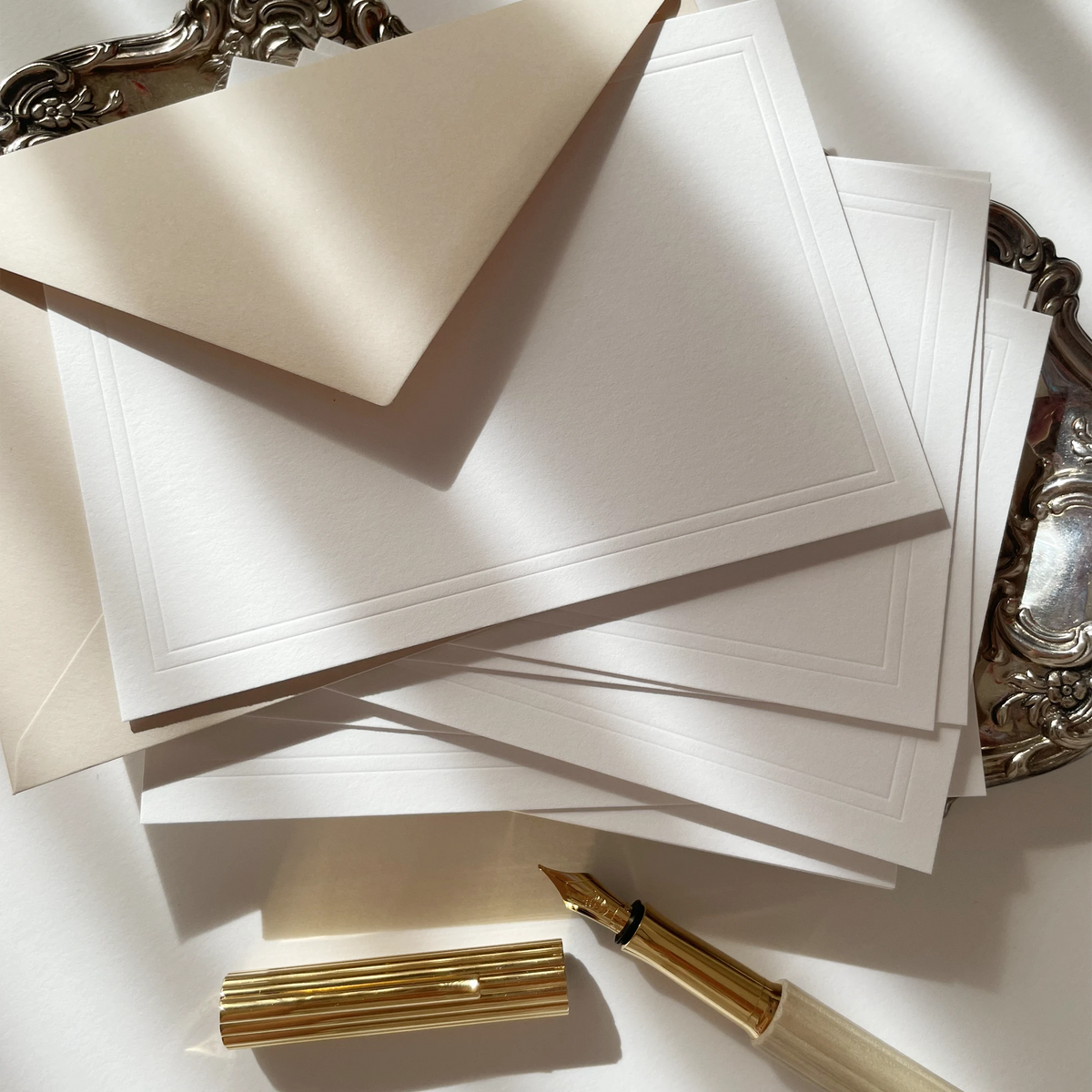 Notecard Set Double Frame