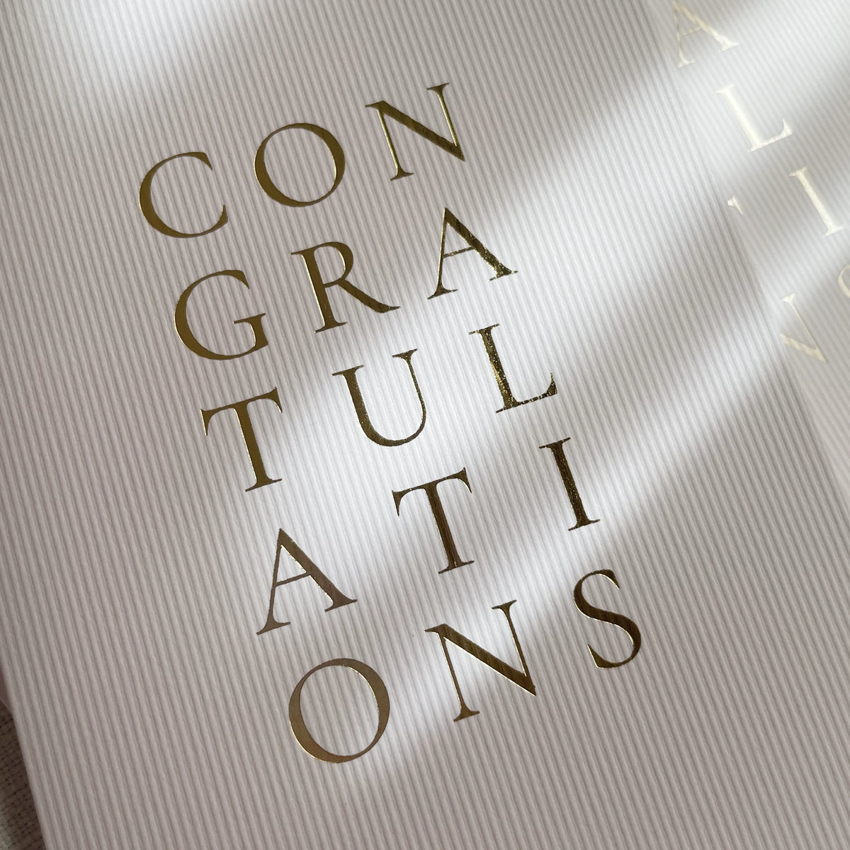 Congratulations Modern