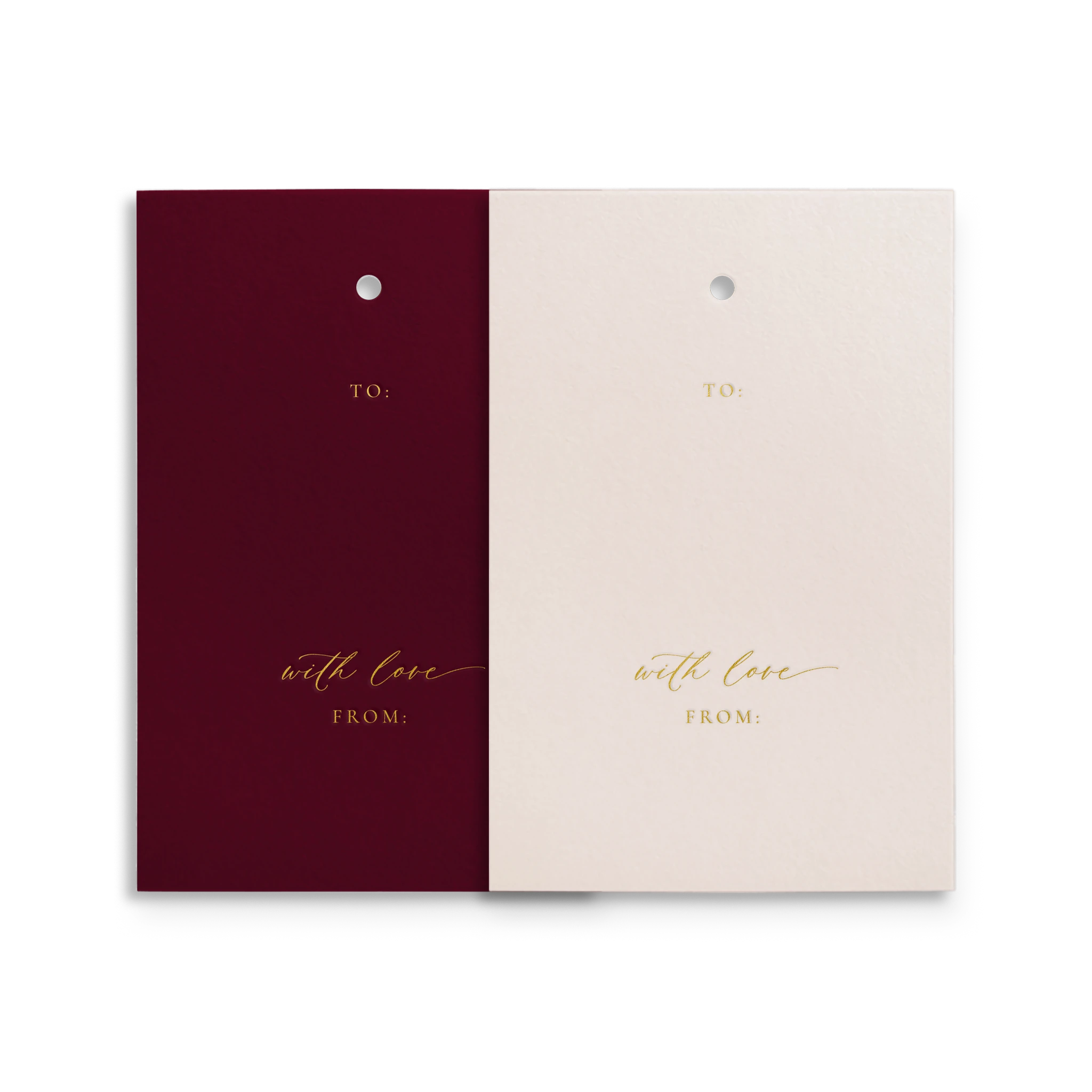 Gift Tag Set "With Love From"