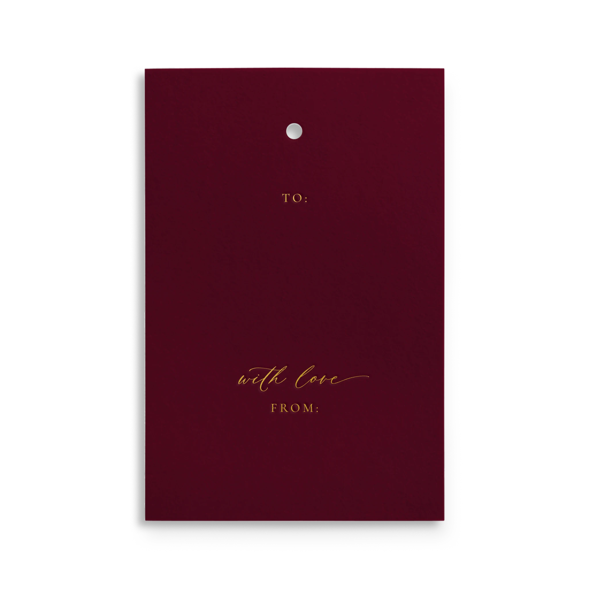 Gift Tag Set "With Love From"