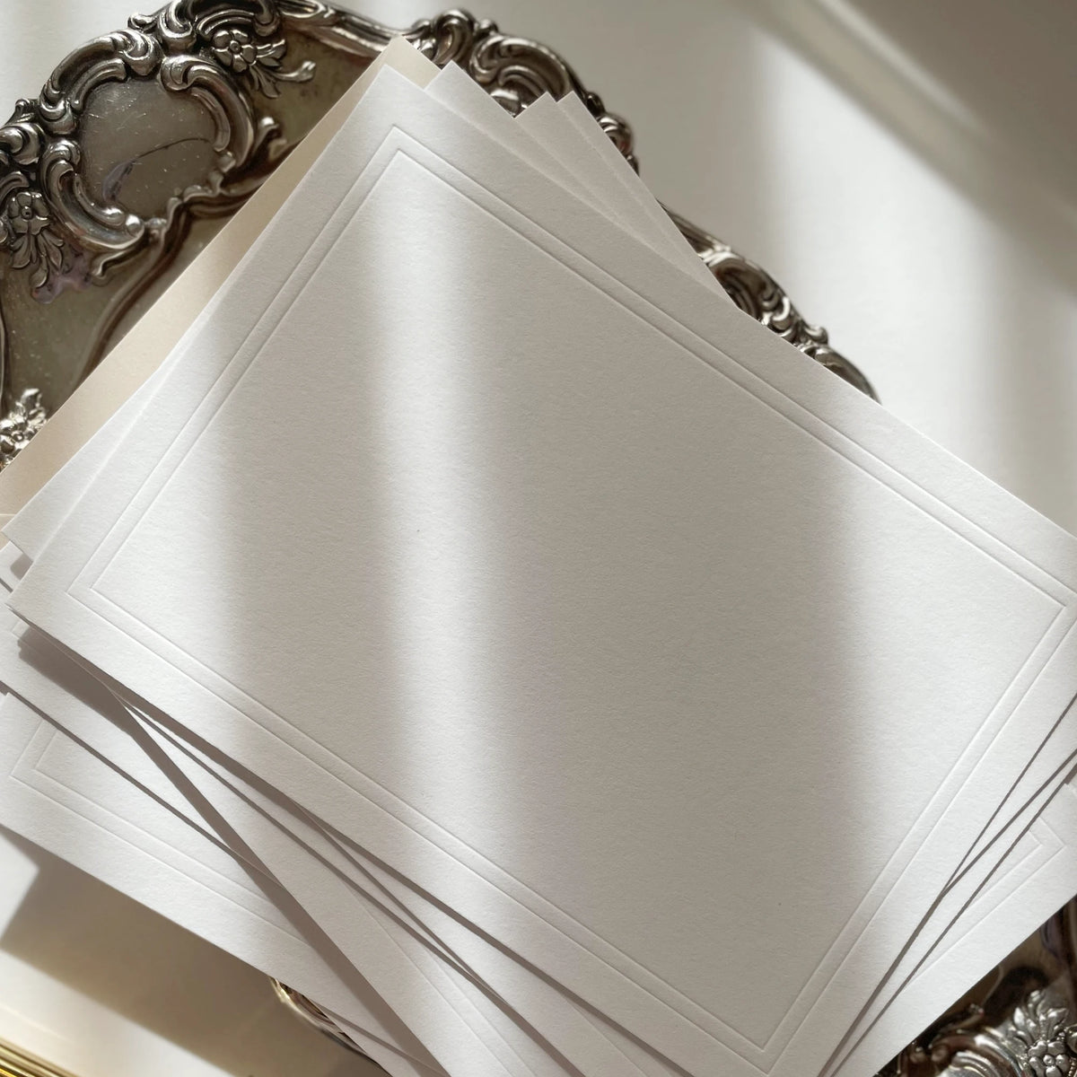Notecard Set Double Frame