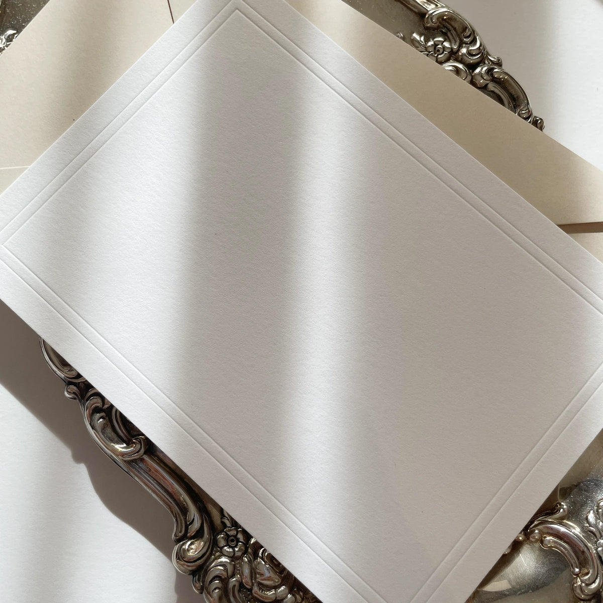 Notecard Set Double Frame