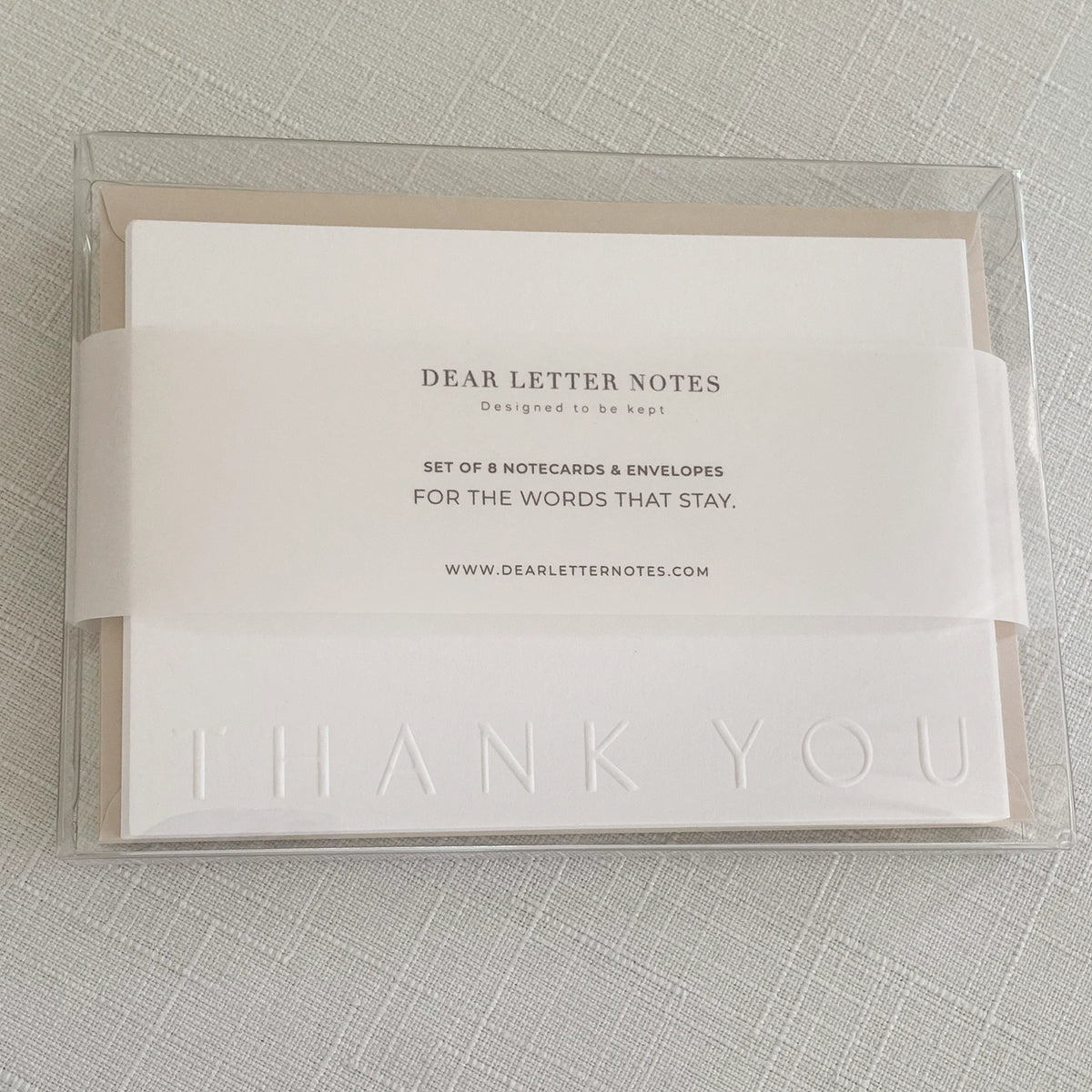 Notecard Set Thank You