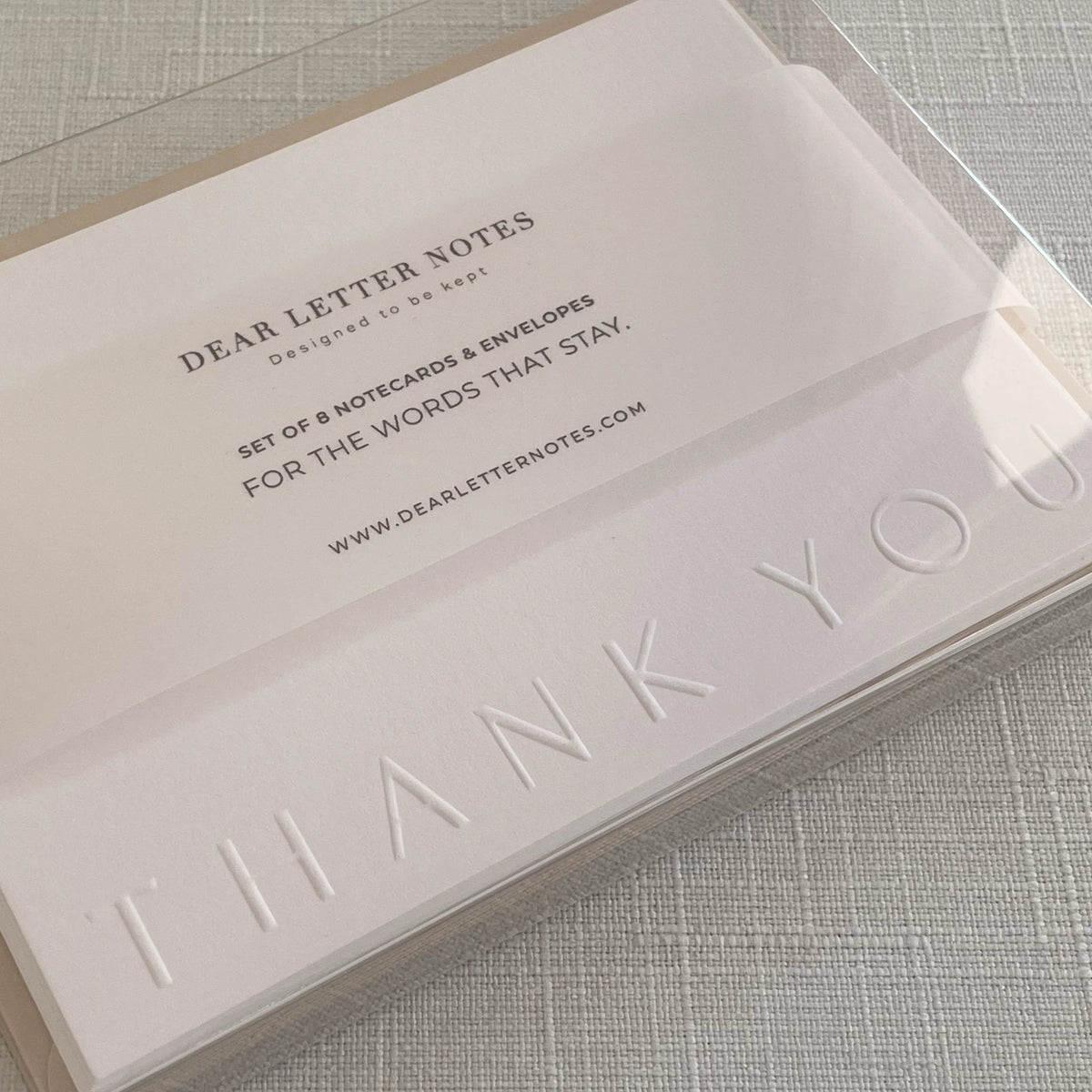Notecard Set Thank You