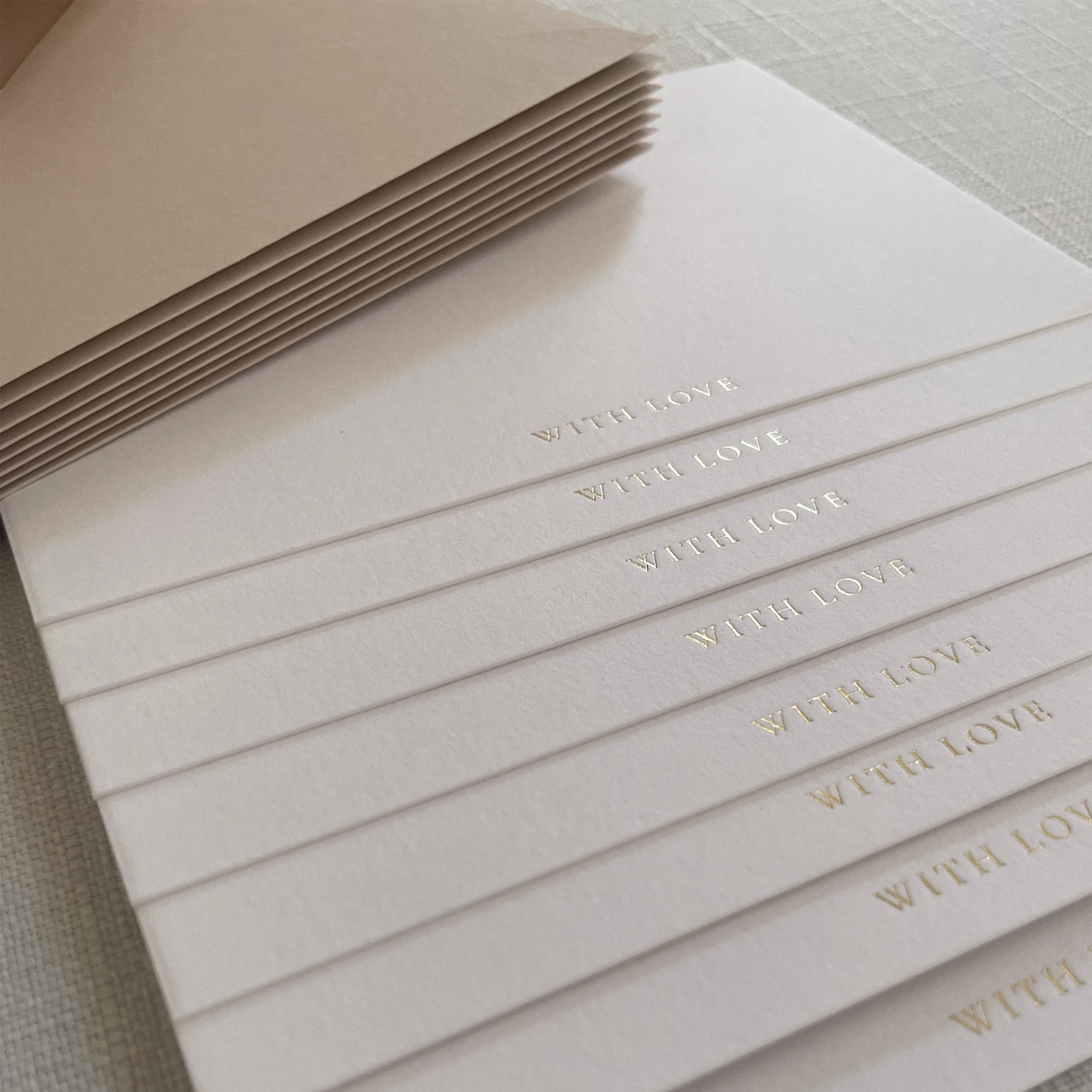 Notecard Set With Love
