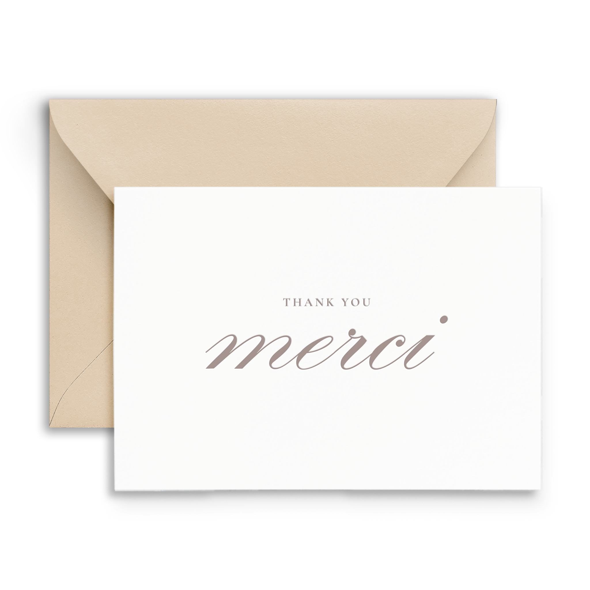 Notecard Set Merci