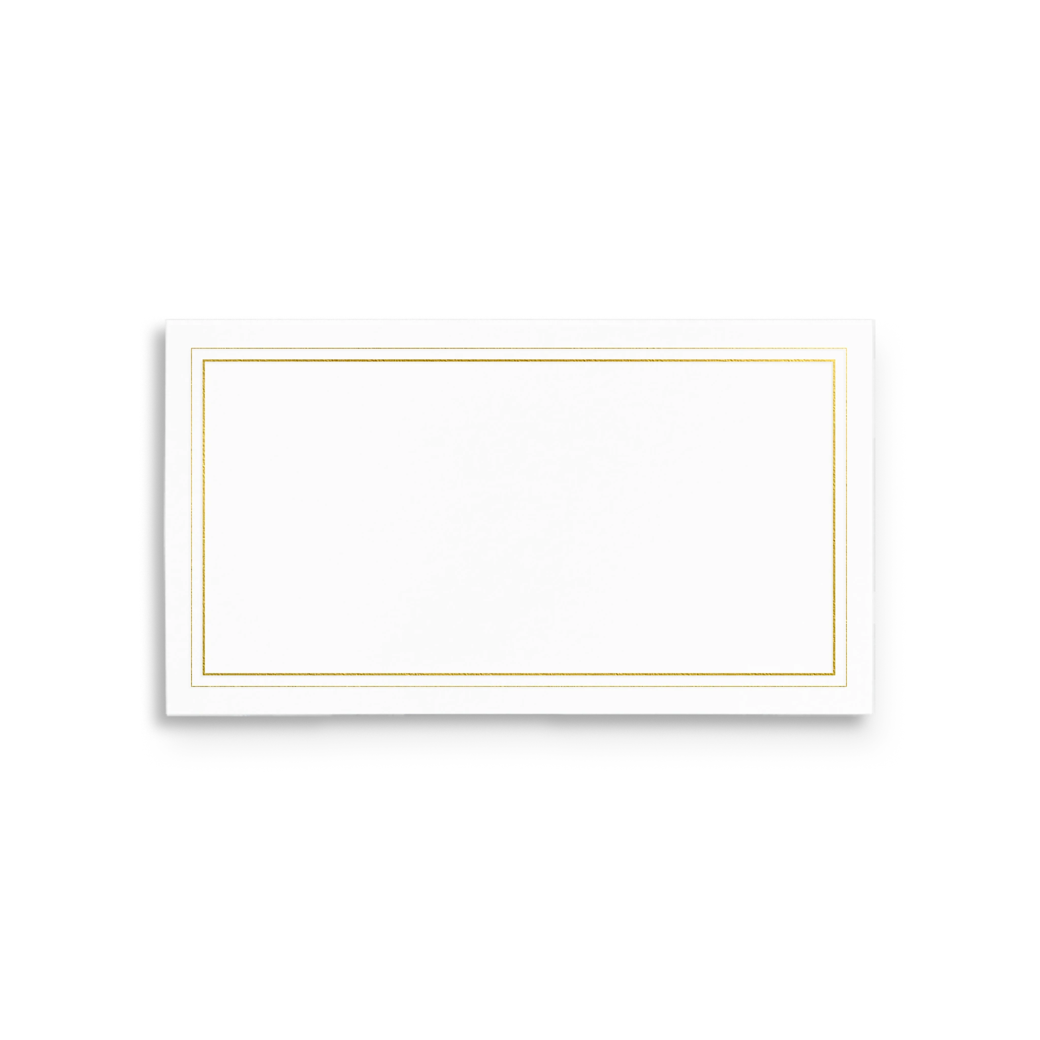 Place Card Set Double Frame