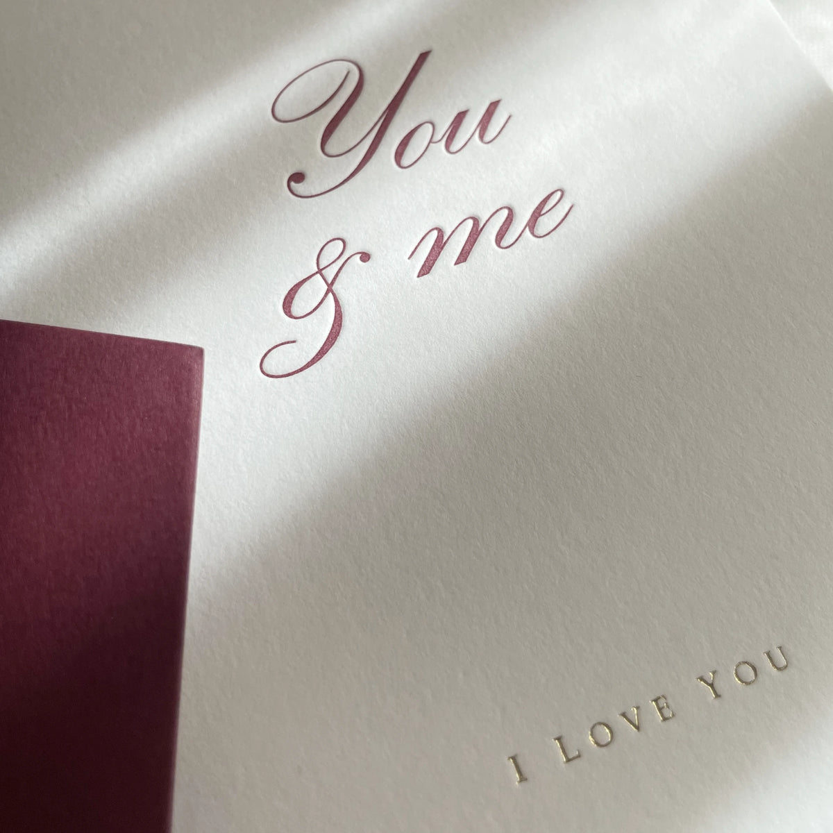 You & Me