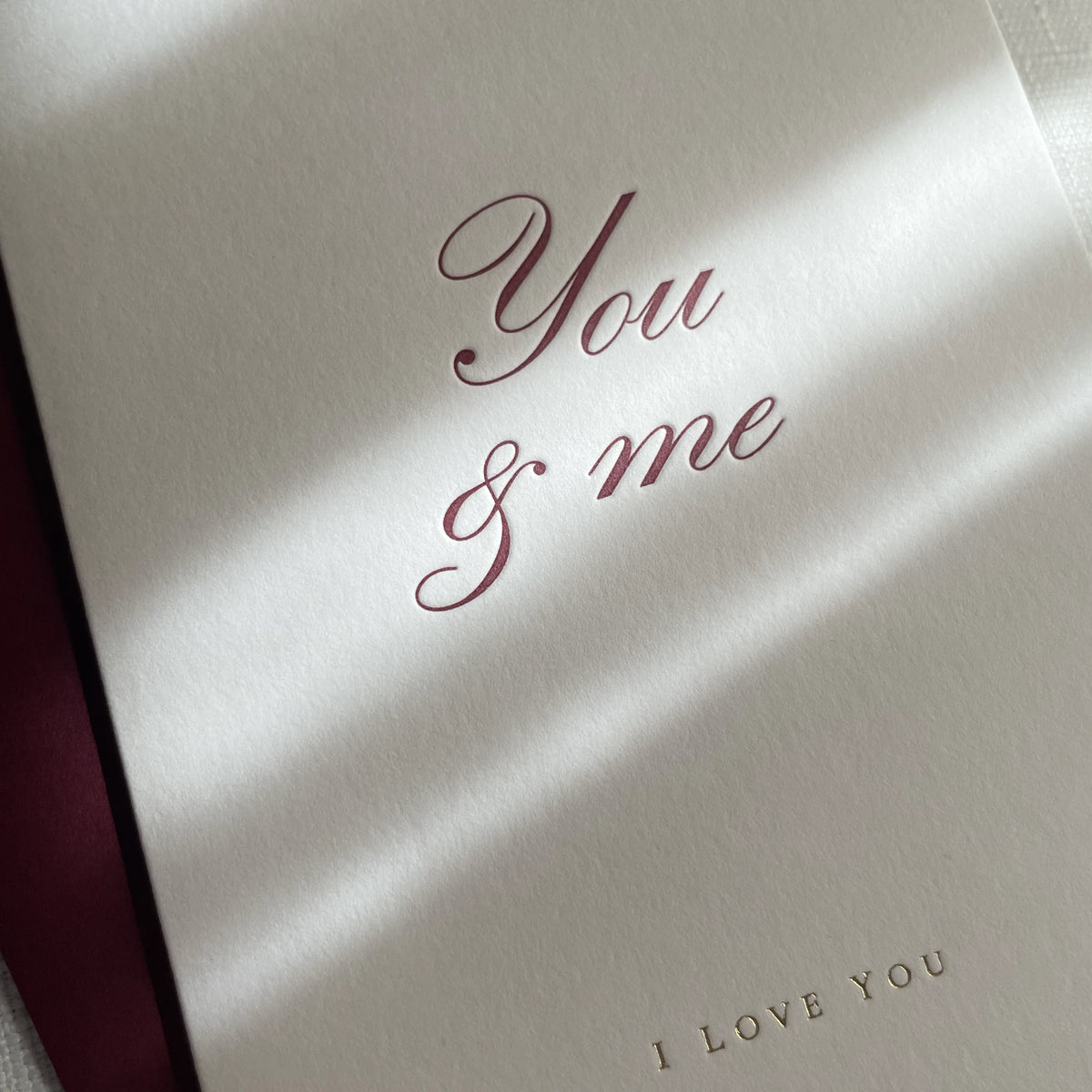 You & Me